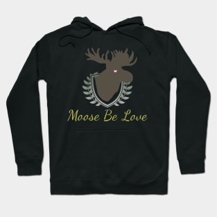 Moose Lovers Design Hoodie